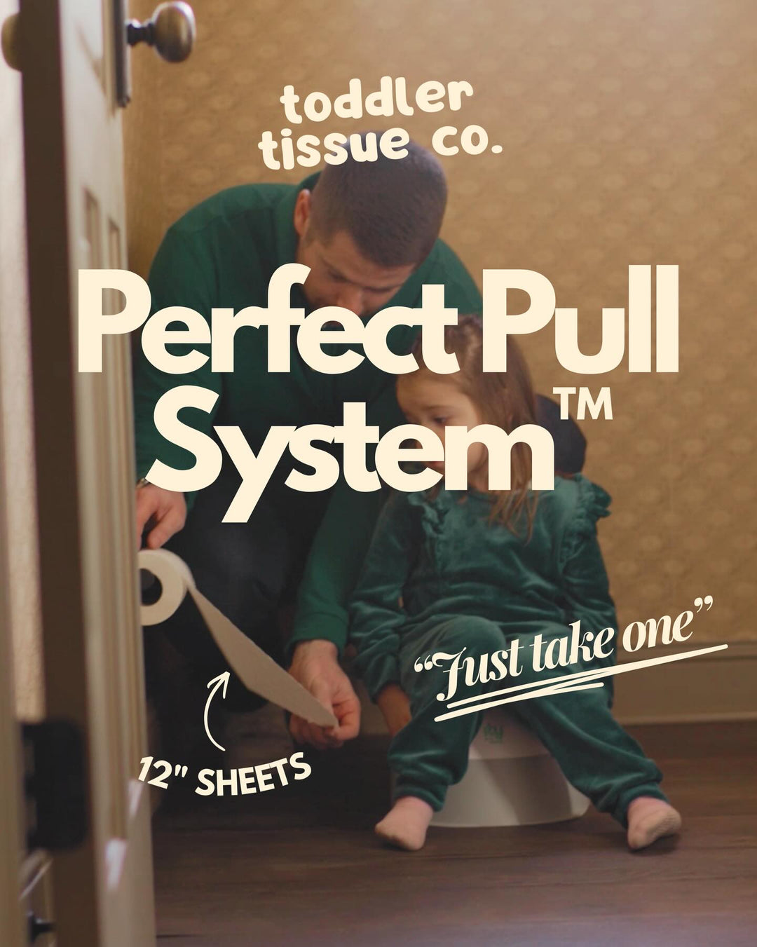 Perfect Pull System carousel cover showing a parent and child.